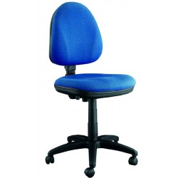 chaise de bureau bleue Huira