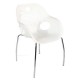 Chaise blanche Rostalis 