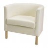 Fauteuil blanc Audinys