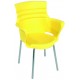 Chaise jaune Lokye
