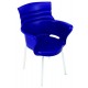Chaise bleue Lokye 