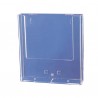 Porte documents plexi A4 mural