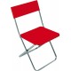 Chaise pliante rouge Kancane