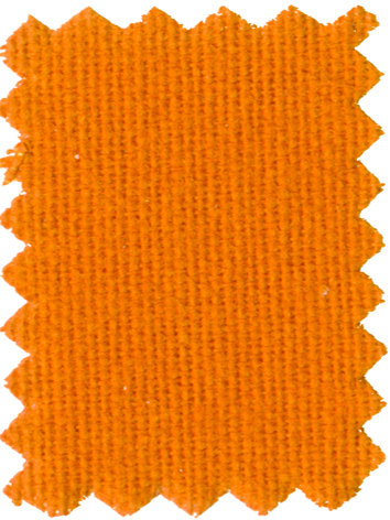 exposition cotonnée orange